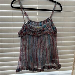 Catherine Malandrino Multicolor Striped Camisole